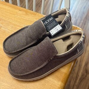 Hey Dude Brown Slip-On Loafers brand new with tags